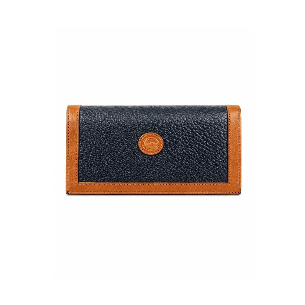 Vintage Dooney Bourke All Weather Leather Wallet Organizer Heritage Classic Chic